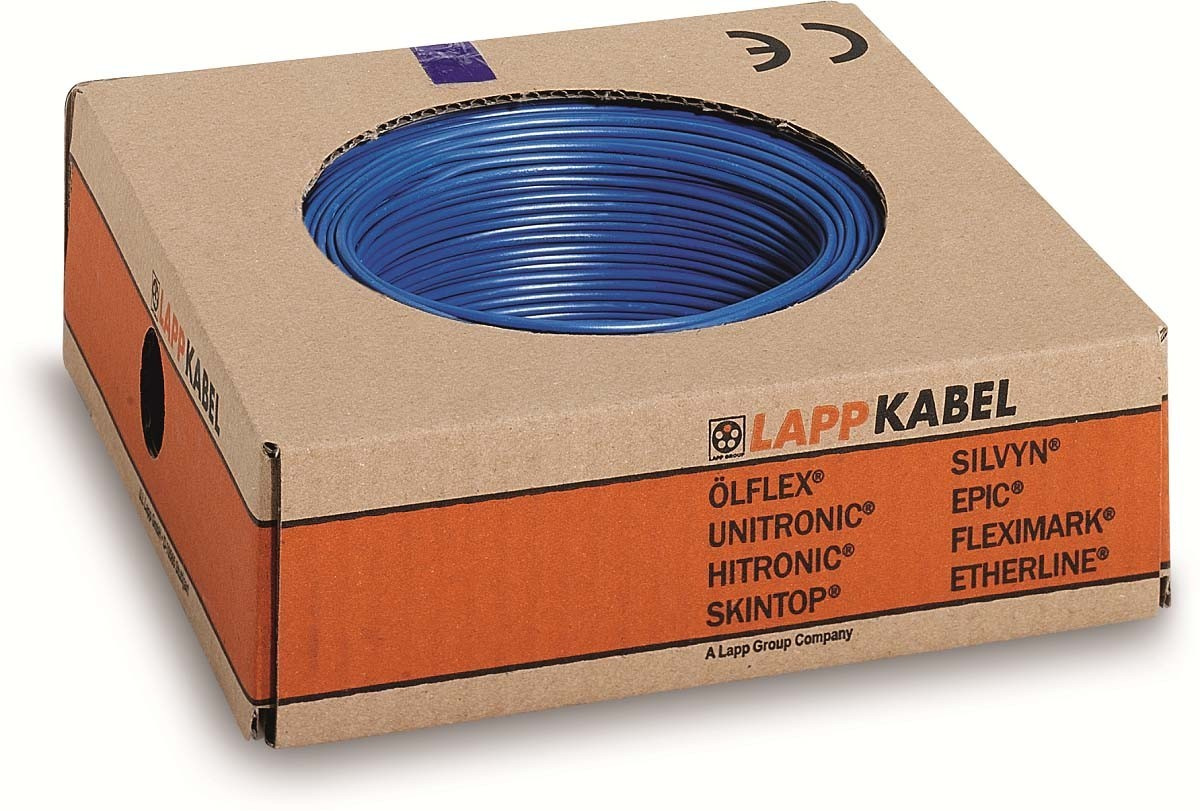 H05V-K 1X0,5 монтажний провід коричневий у бухтах по 100 м (4510031), м | LAPP