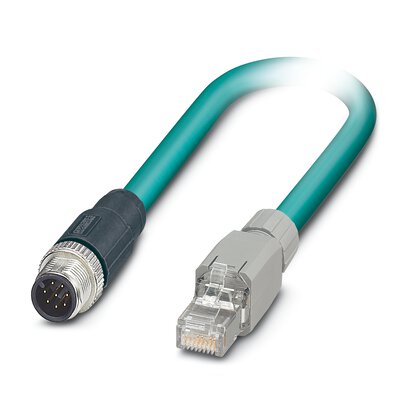 1403654 VS-M12MS-IP20-LI-93P/5,0 Підготовлений кабель, ETHERNET, штекер-штекер