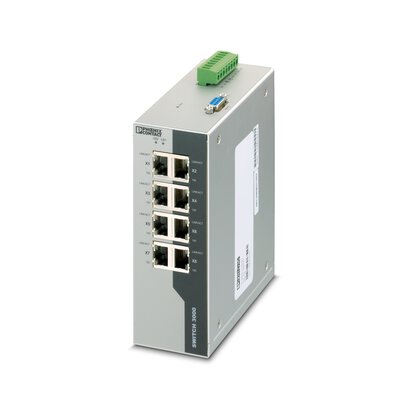 2891035 FL SWITCH 3008T: Керований комутатор Ethernet