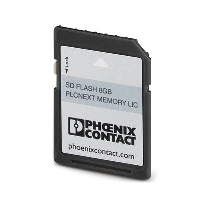 1151112 SD FLASH 8GB PLCNEXT MEMORY LIC: Модуль зберігання програм, даних, конфігурацій і ліцензій