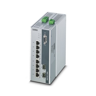 1026923 FL SWITCH 4000T-8POE-2SFP: Керований комутатор