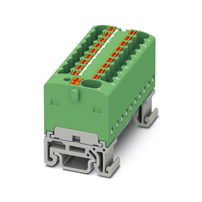 1047446 PTFIX 4/18X1,5-NS15A GN: Розподільна клема