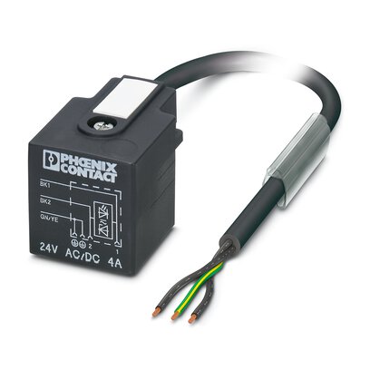 1439667 SAC-3P- 3,0-PUR/A-1L-Z 110V Кабель для датчика / виконавчого елемента, для електромагнітного клапану