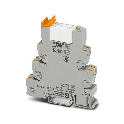 1136245 PLC-RPT-230UC/21-21/SO46 релейний модуль, 2 перек. контакти, універсальна котушка 220VAC/VDC