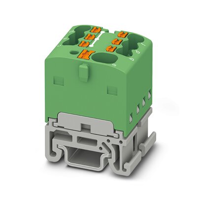 1047494 PTFIX 4/6X1,5-NS15A GN: Розподільна клема