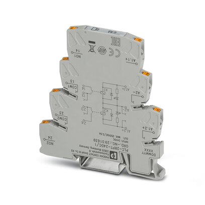 2901639 PLC-2RPT-24DC/1: Релейний модуль з двома вбудованими, незалежно керованими реле