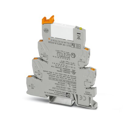 2909529 PLC-RPT-120UC/21/EX: Модуль реле ATEX, Push-in