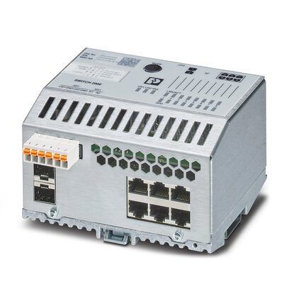 1043491 FL SWITCH 2506-2SFP: Керований промисловий комутатор