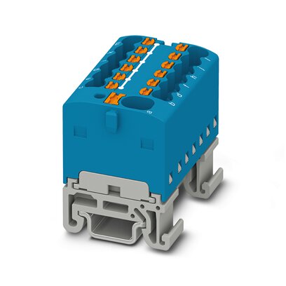 1046986 PTFIX 4/12X1,5-NS15A BU: Розподільна клема