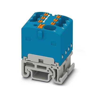 1047491 PTFIX 4/6X1,5-NS15A BU: Розподільна клема