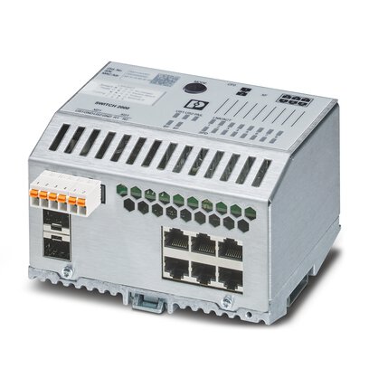 1089135 FL SWITCH 2506-2SFP PN: Керований промисловий комутатор