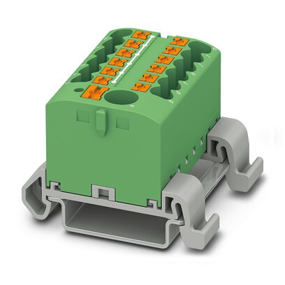 3273228 PTFIX 6/12X2,5-NS35A GN: Розподільна клема