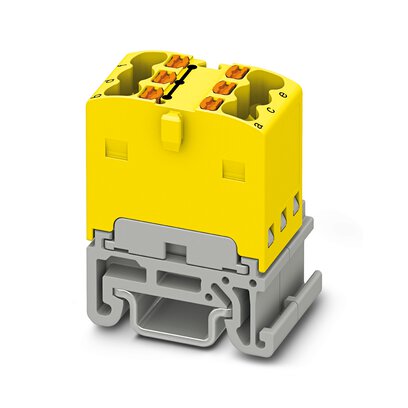 3002955 PTFIX 6X1,5-NS15A YE: Розподільна клема