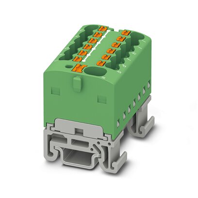 1046989 PTFIX 4/12X1,5-NS15A GN: Розподільна клема