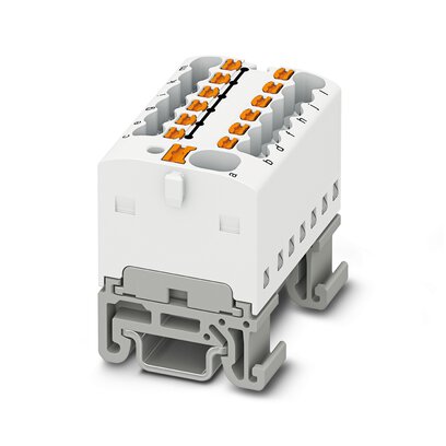 1046992 PTFIX 4/12X1,5-NS15A WH: Розподільна клема