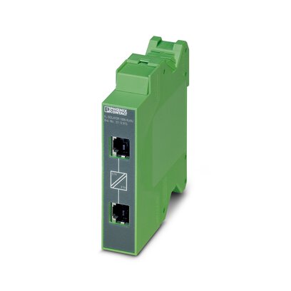 2313915 FL ISOLATOR 1000-RJ/RJ IF Пасивний мережевий ізолятор для гальванічної розв'язки