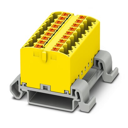 3273182 PTFIX 18X2,5-NS35A YE: Розподільна клема