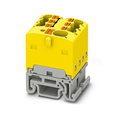 1047495 PTFIX 4/6X1,5-NS15A YE: Розподільна клема