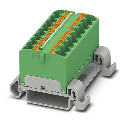 3273710 PTFIX 18X4-NS35A GN: Розподільна клема