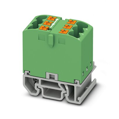 3274108 PTFIX 6X2,5-NS15A GN: Розподільна клема