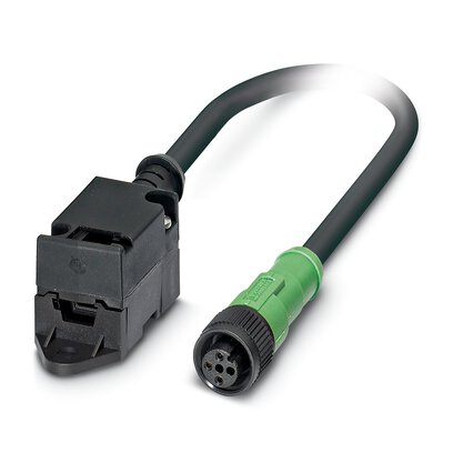 1557316 SAC-2P-ASIFK/ 5,0-PUR/M12FS PСистемний кабель шини, AS-Interface