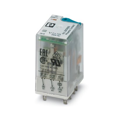 2903665 REL-IR2/LDP-220DC/2X21: Вставне промислове реле