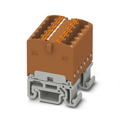 3002971 PTFIX 12X1,5-NS15A BN: Розподільна клема