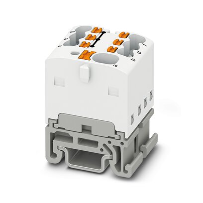 1047497 PTFIX 4/6X1,5-NS15A WH: Розподільна клема