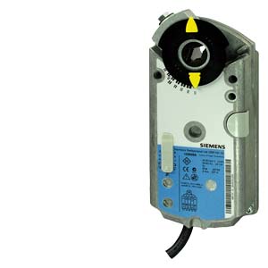 GNP191.1E Привод повітр. заслінки, AC/DC 24 В, DC 0..10 В, 6 Нм, захист. | SIEMENS
