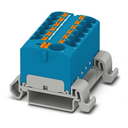 3273748 PTFIX 10/12X4-NS35A BU: Розподільна клема