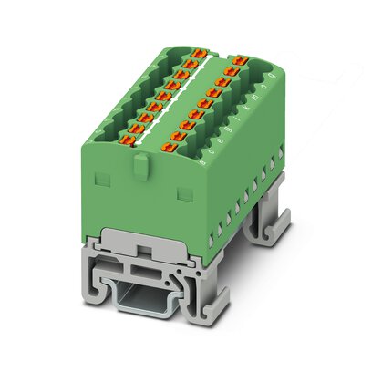 3002965 PTFIX 18X1,5-NS15A GN: Розподільна клема