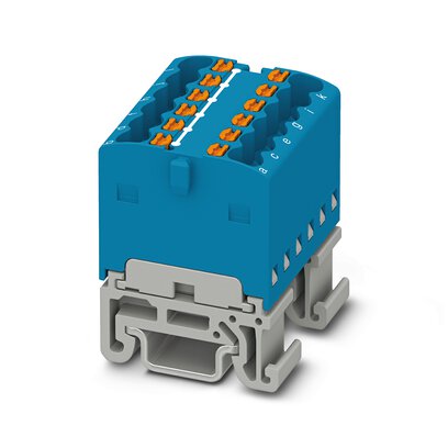 3002922 PTFIX 12X1,5-NS15A BU: Розподільна клема