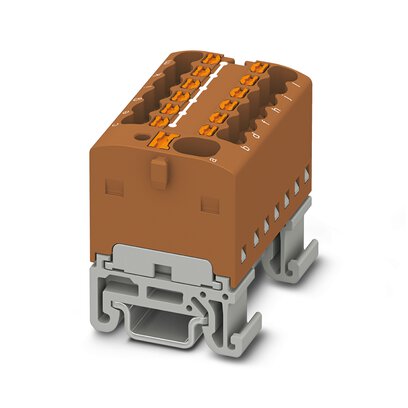 1046988 PTFIX 4/12X1,5-NS15A BN: Розподільна клема