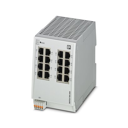 1232304 FL SWITCH TSN 2316: Керований промисловий TSN комутатор, 16-портовий, 1 Gbps, Profinet Class B