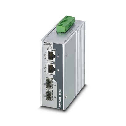 1026765 FL SWITCH 1000T-2POE-GT-2SFP Промисловий комутатор з POE