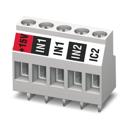 1700344 MKDS 3/ 5 CRWH BDMC:+15,IC2 Клема для друкованого монтажу