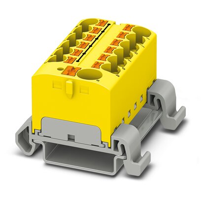 3273752 PTFIX 10/12X4-NS35A YE: Розподільна клема