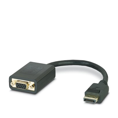 2400173 DP TO VGA ADPTR: Відеоадаптер DisplayPort-к-VGA